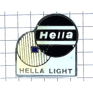 ピンバッジ・明かりライト電灯 HELLA