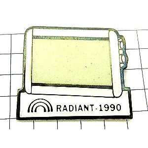 ピンバッジ・電熱の暖房器具 RADIANT