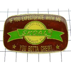 ピンバッジ・スコール煙草コペンハーゲン SKOAL