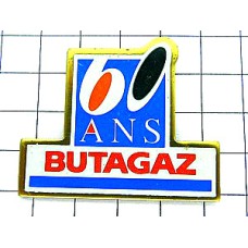 ピンバッジ・ビュタガス石油６０周年 BUTAGAZ FRANCE