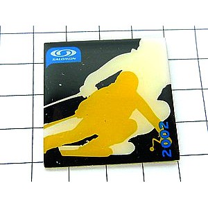 ピンバッジ・サロモン社スキー用品