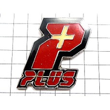 ピンバッジ・赤い「Ｐ」プラス＋