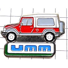 ピンバッジ・四輪駆動の車