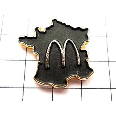 ピンバッジ・マクドナルドＭフランス地図