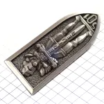 ブローチ・騎士の甲冑や剣ミリタリー紋章フランス軍 501E-REGIMENT-DE-CHAR-DE-COMBAT 501RCC FRANCE